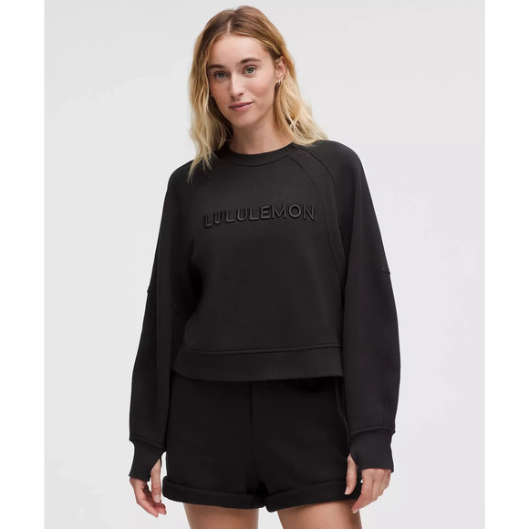 NWT Lululemon Scuba Oversized Pullover *Wordmark - MSRP $118 - Size M/L - Picture 1 of 4